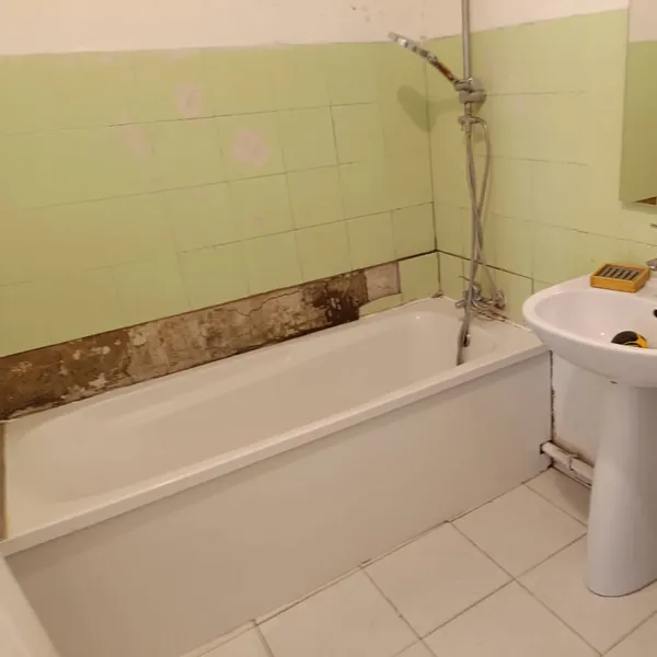 Rénovation salle de bain en cours