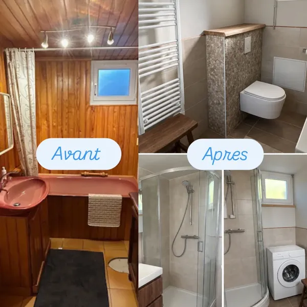 Rénovation complète de salle de bain: – Rethel